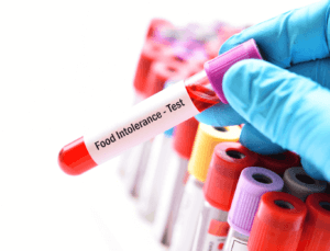 blood vial for food intolerance test