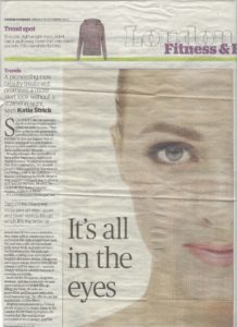 Dark circles, Katie Strick